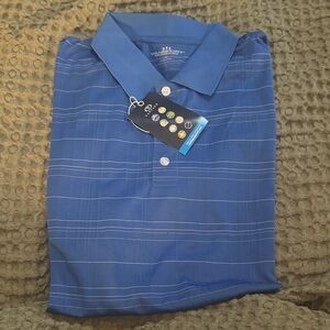 Vansport Men's Polo in Rich Blue